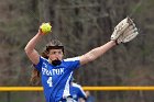 Softball vs Babson  Wheaton College Softball vs Babson College. - Photo by Keith Nordstrom : Wheaton, Softball, Babson, NEWMAC